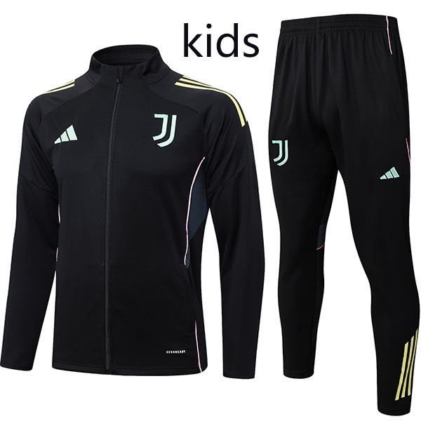 Juventus giacca bambino tuta allenamento nera ragazzi 2025-2026