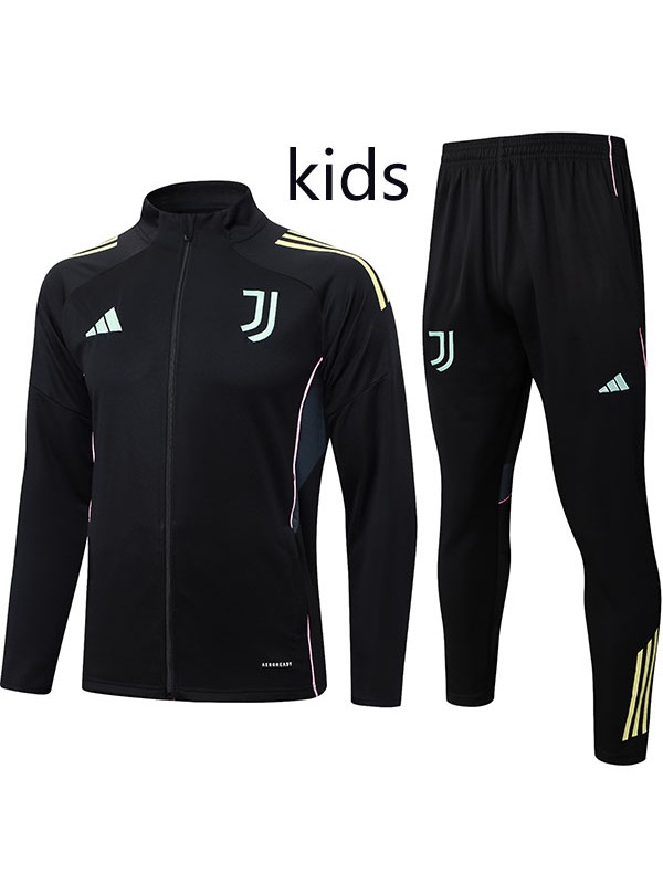 Juventus giacca bambino tuta allenamento nera ragazzi 2025-2026