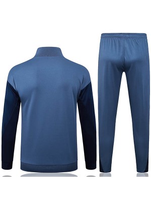 Paris saint-germain giacca tuta grigio scuro uomo allenamento 2025-2026