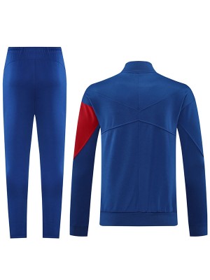 Paris saint-germain giacca da calcio abbigliamento sportivo tuta da ginnastica cerniera intera uniforme da uomo blu navy rosso kit da allenamento giacca da calcio per esterni 2025-2026