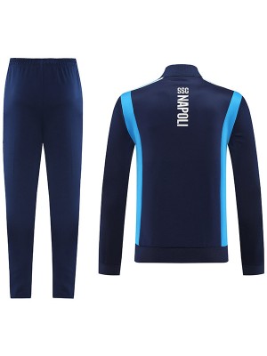 SSC napoli giacca tuta indigo kit allenamento uomo 2025-2026