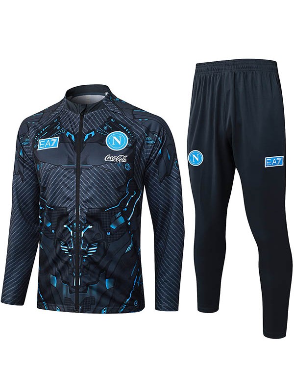 SSC napoli giacca tuta nero divisa allenamento uomo 2025-2026