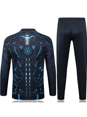 SSC napoli giacca tuta nero divisa allenamento uomo 2025-2026