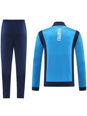 SSC napoli giacca tuta blu kit allenamento uomo 2025-2026