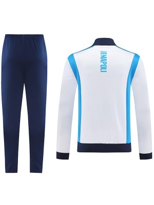 SSC napoli giacca tuta bianca kit allenamento uomo 2025-2026