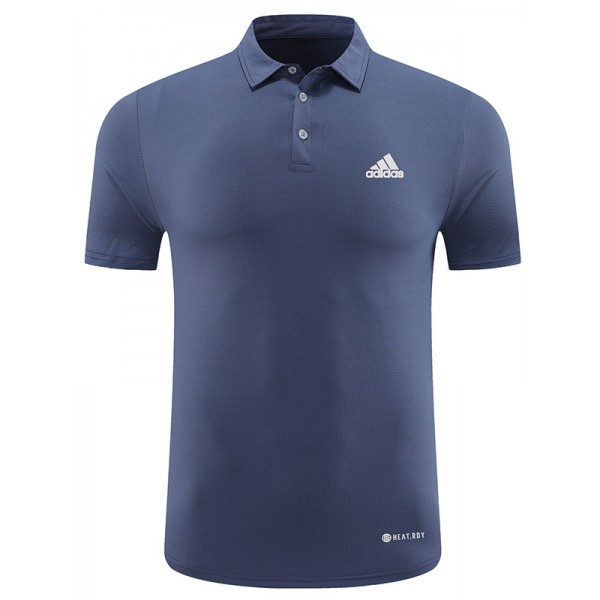 Ads polo jersey training uniform men's soccer sportswear teal football tops sports shirt 2023-2024