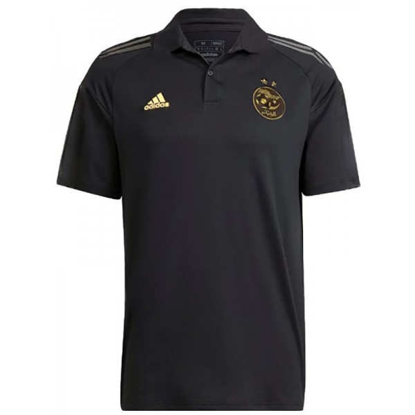 Algeria polo soccer jersey black soccer uniform men's football kit tops sport shirt 2023