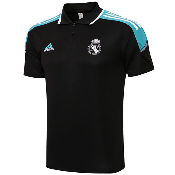 Real madrid polo jersey training soccer uniform men's sportswear football tops sport black shirt 2022-2023
