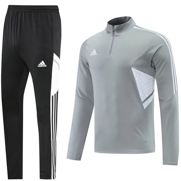 Adas tracksuit soccer pants suit sports set zipper necked uniform men's clothes football training jersey gray 2022-2023