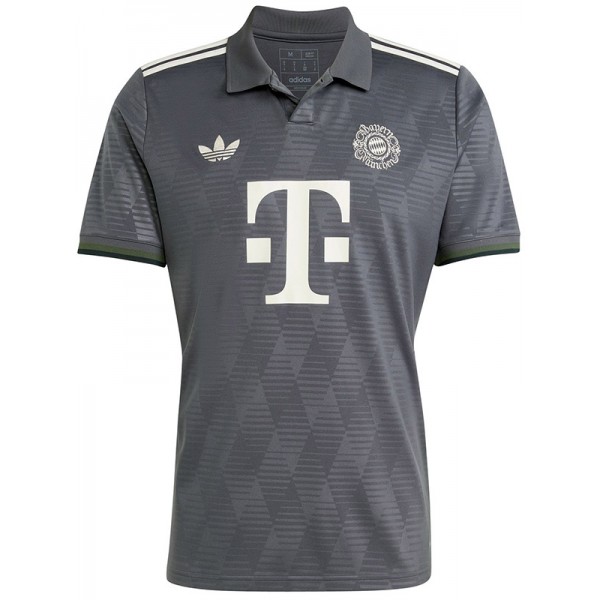 Bayern munich maglia da calcio versione birra uniforme da calcio da uomo nera kit da calcio top maglietta sportiva 2024-2025