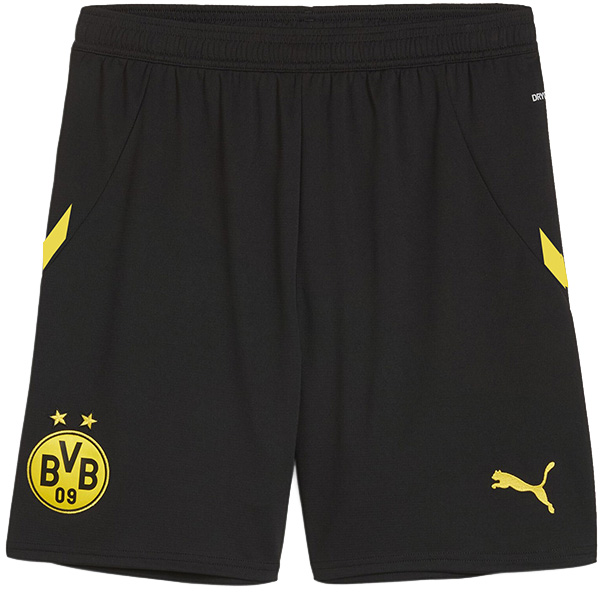 Borussia Dortmund home jersey shorts men's first soccer sportswear uniform football shirt pants 2024-2025