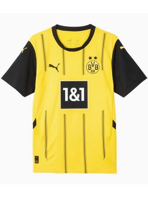 Borussia Dortmund home jersey soccer uniform men's first sportswear football kit top shirt 2024-2025