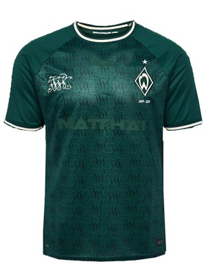 Werder Bremen 125th anniversary jersey soccer uniform men's green football kit sports top shirt 2024-2025