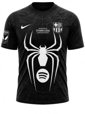 Barcelona x Spider Man black player jersey 2026-2027