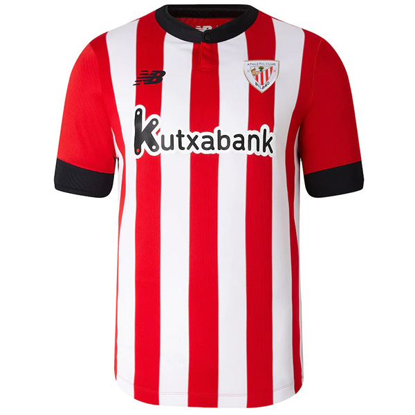Athletic Bilbao home jersey soccer uniform men's first football kit sports tops shirt 2022-2023