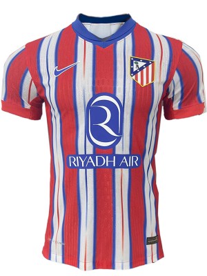 Atlético de Madrid home jersey soccer uniform men's first sportswear football kit top shirt 2024-2025