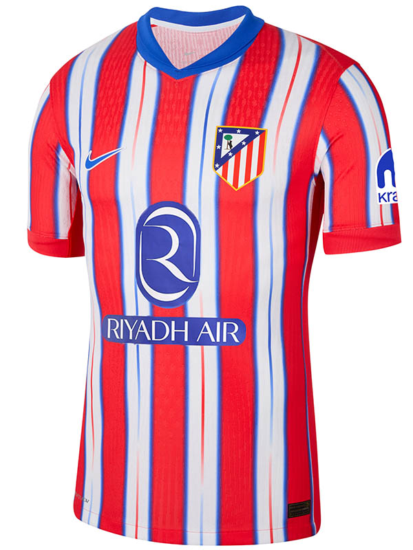 Atlético de Madrid maglia da casa Prima maglia da calcio per abbigliamento sportivo da uomo dell'uniforme da calcio 2024-2025