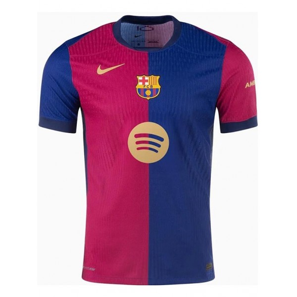 Barcelona maglia da casa uniforme da calcio prima maglia da calcio per abbigliamento sportivo da uomo 2024-2025