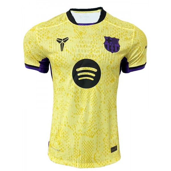 Barcelona x Kobe Bryant maglia speciale adulto uniforme da calcio uomo giallo kit da calcio top maglietta sportiva 2025-2026