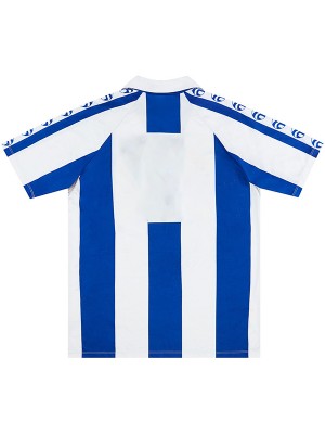 Espanyol casalinga maglia retrò Maglia sportiva da uomo per la prima divisa da calcio dell'uniforme da calcio 1984-1989