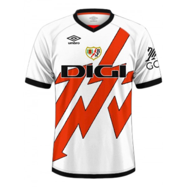 Rayo Vallecano maglia da calcio uniforme da calcio da uomo prima maglia da calcio top maglietta sportiva 2024-2025