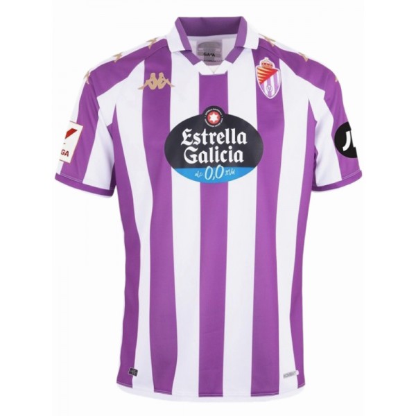 Real Valladolid home jersey soccer uniform men's first sportswear football kit top shirt 2023-2024