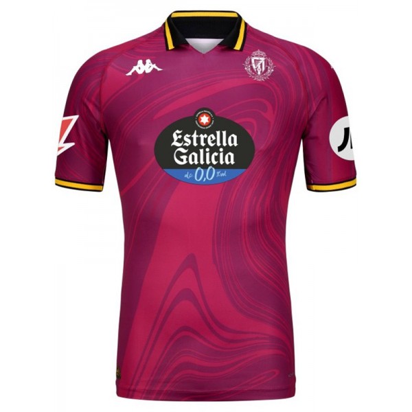 Real Valladolid terza maglia uniforme da calcio uomo terza maglia da calcio abbigliamento sportivo top shirt 2024-2025