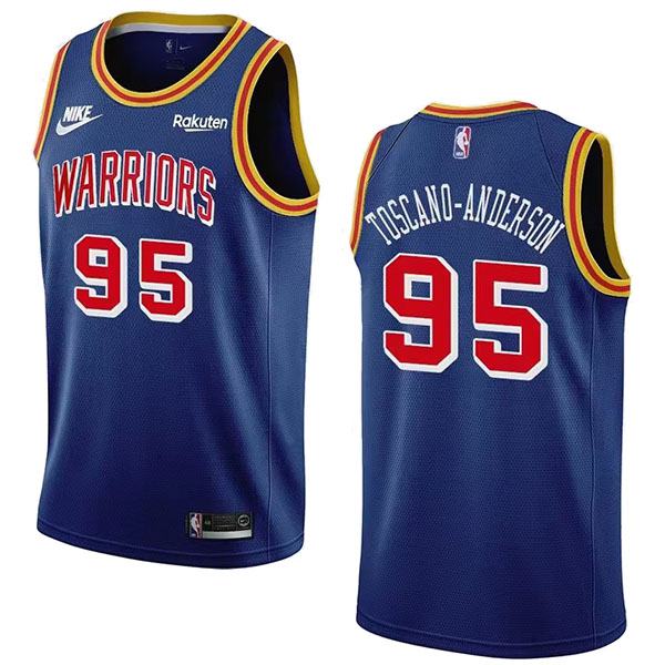 Golden State Warriors 95 Toscano-anderson jersey blue basketball ...