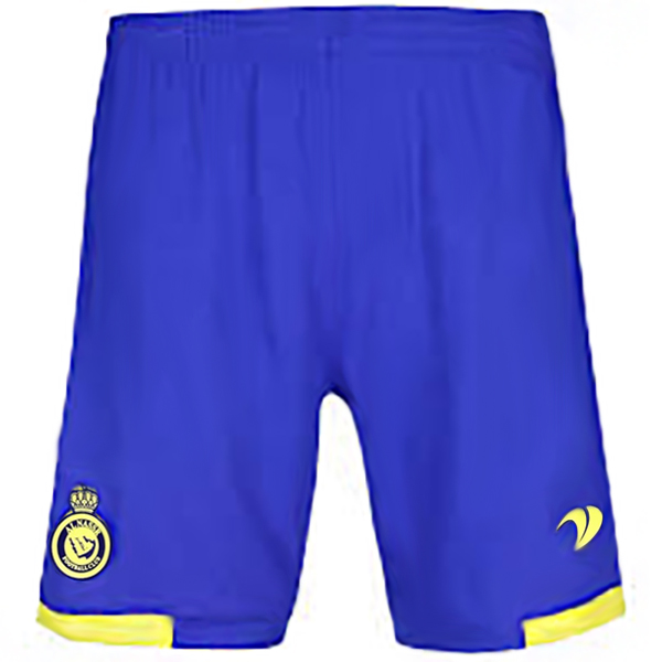 Al Nassr home jersey shorts men's first soccer sportswear uniform football shirt pants 2023