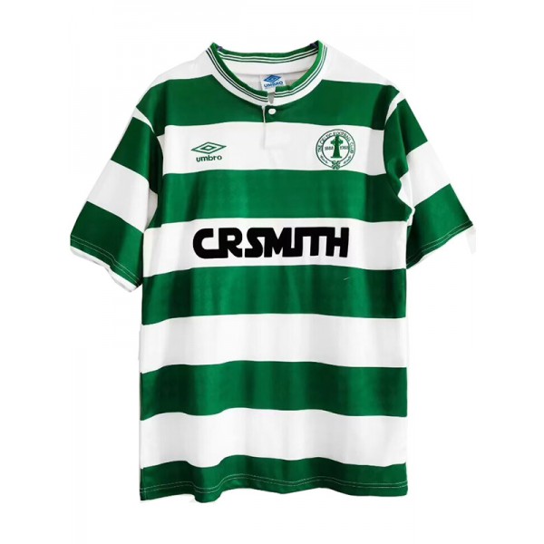 Celtic maglia retrò casalinga uniforme da calcio prima maglia sportiva da uomo vintage da calcio 1987-1988