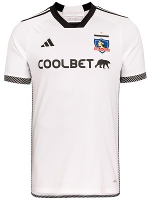 colo-colo home jersey soccer uniform men's first football kit sports top shirt 2024-2025