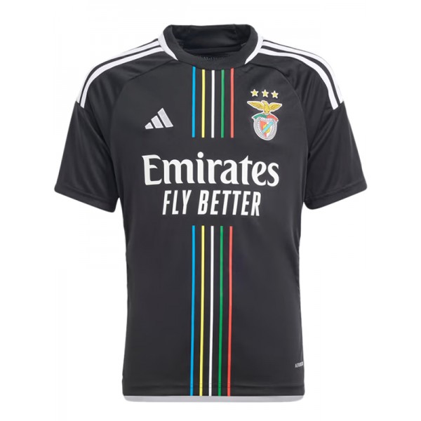 Benfica away jersey soccer uniform men's second sports football kit top shirt 2023-2024