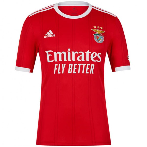 Benfica home jersey soccer uniform men's first football kit sports tops shirt 2022-2023
