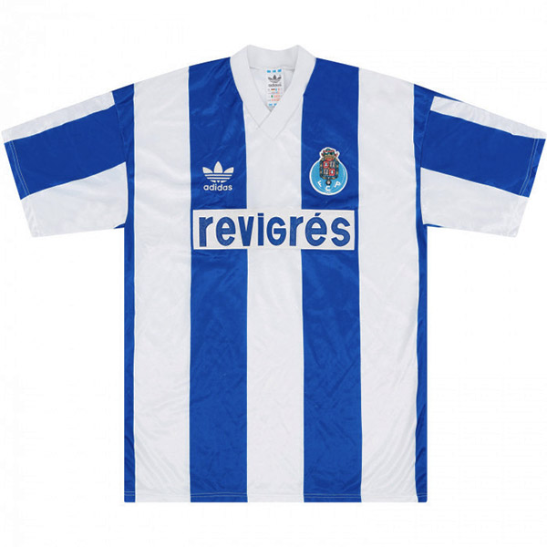 FC Porto home retro vintage soccer jersey match men's first sportswear football shirt 1990-1992
