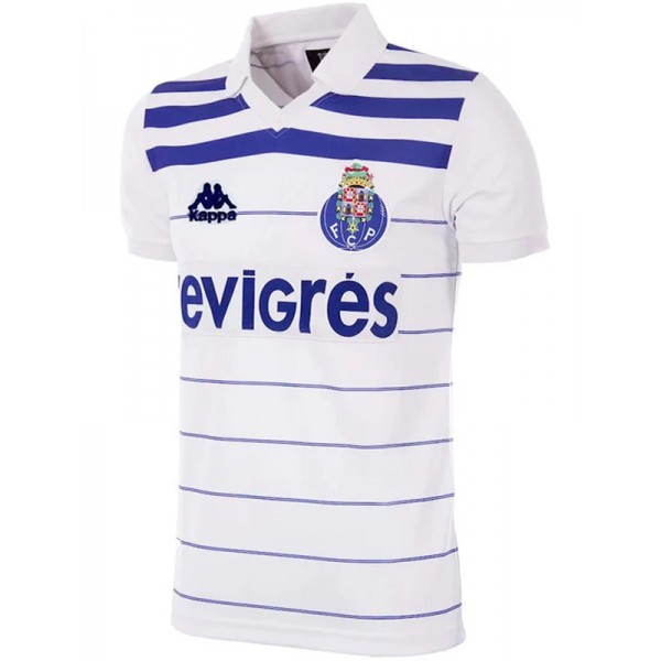 Porto away retro jersey soccer uniform men's second sportswear football kit top shirt 1985-1986