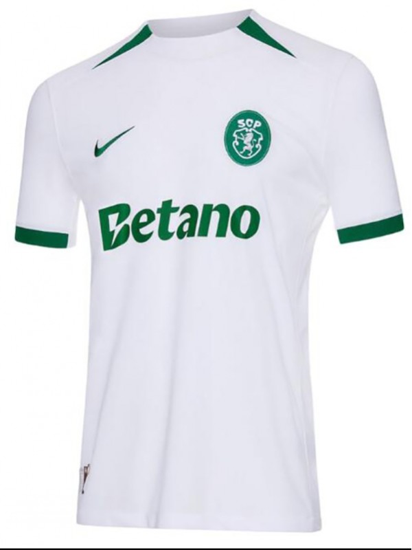 Sporting CP maglia da trasferta lisbona divisa da calcio per adulti seconda maglia da calcio sportiva da uomo kit da calcio top maglietta sportiva 2024-2025