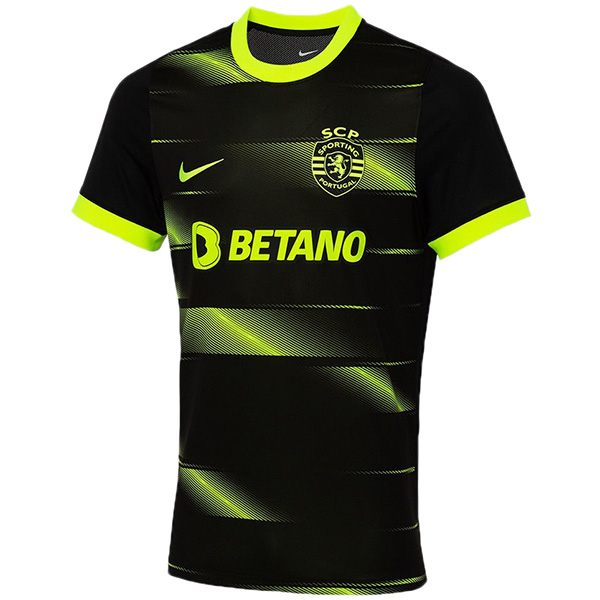 Sporting lisbon away jersey soccer uniform men's second sportswear football kit top sports shirt 2022-2023