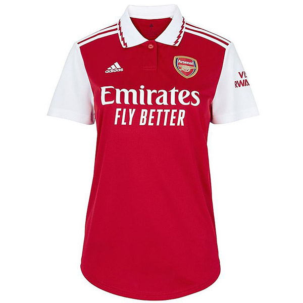 Arsenal home female jersey women's first soccer uniform sportswear football tops sport shirt 2022-2023