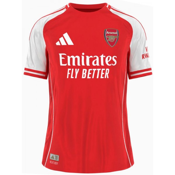 Arsenal maglia da casa uniforme da calcio per adulti prima divisa sportiva da calcio da uomo maglia da calcio 2025-2026