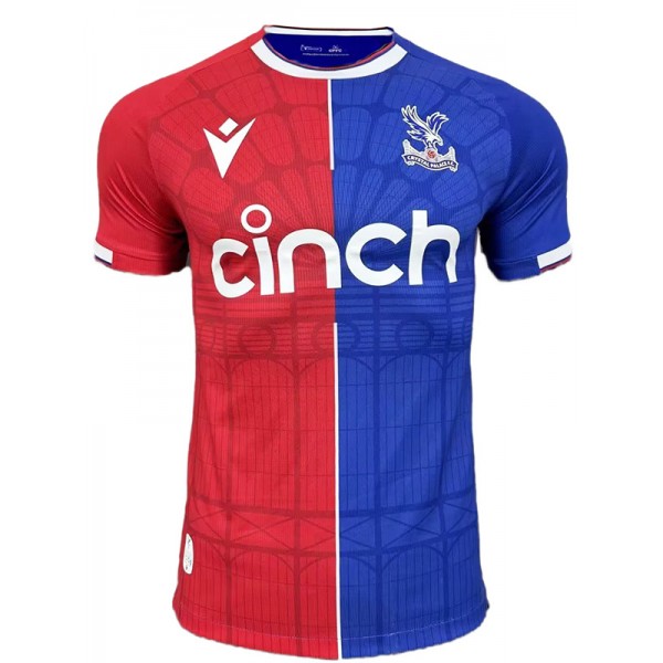 Crystal Palace home jersey soccer uniform men's first sports football kit top shirt 2023-2024