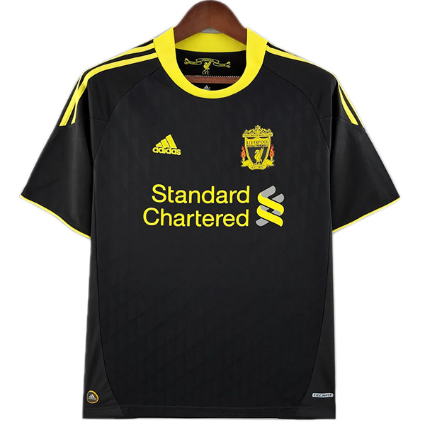 Liverpool away retro jersey soccer uniform men's second football top shirt 2010-2011
