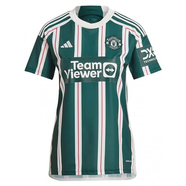 Manchester united away female jersey women's second soccer uniform ladies sportswear football tops sport shirt 2023-2024