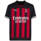 AC milan home jersey soccer uniform men's first football kit top shirt 2022-2023