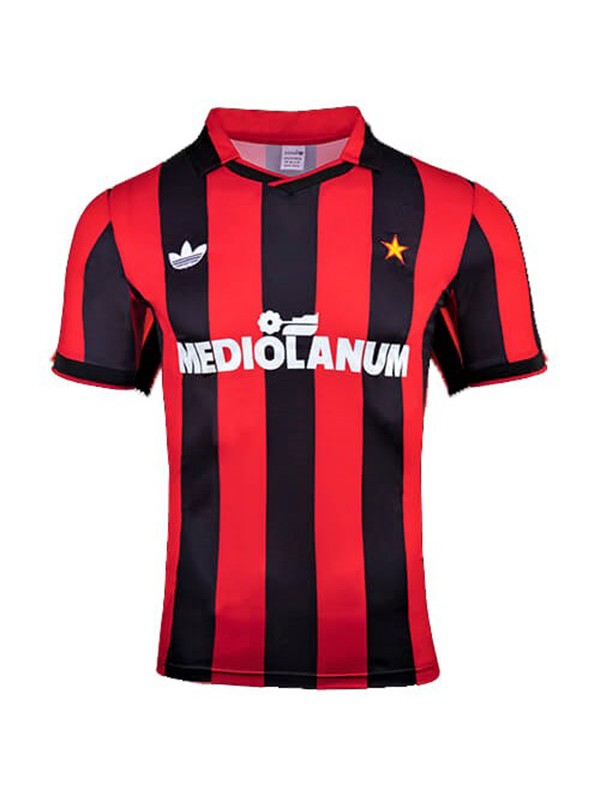 AC milan maglia storica home dell'prima maglia sportiva da calcio da uomo divisa da calcio 1991-1992