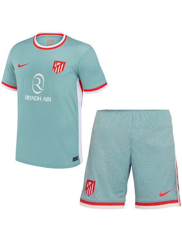 Atletico de Madrid kit per bambini in trasferta maglia da calcio per neonati seconda maglia da calcio per bambini divise giovanili 2024-2025