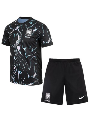 South Korea away kids jersey soccer kit children second football shirt mini youth uniforms 2024-2025