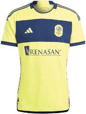 Nashville SC home jersey soccer uniform men's first sportswear football kit top shirt 2024-2025