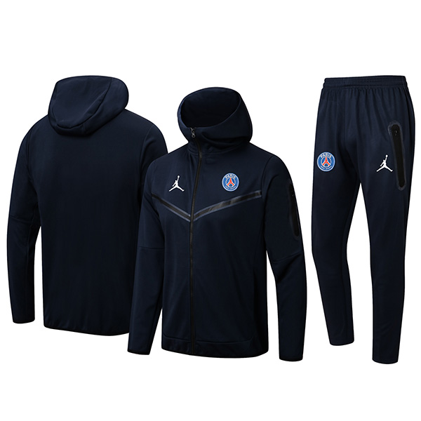 Jordan paris saint germain hoodie jacket psg men's windbreaker outdoor uniform soccer tracksuit kit 2022-2023