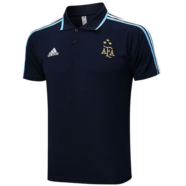 Argentina polo jersey training soccer uniform men's navy sportswear football tops sport shirt 2023-2024
